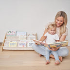 Bibliothèque Montessori Compacte pour Enfant — Rangement Frontal