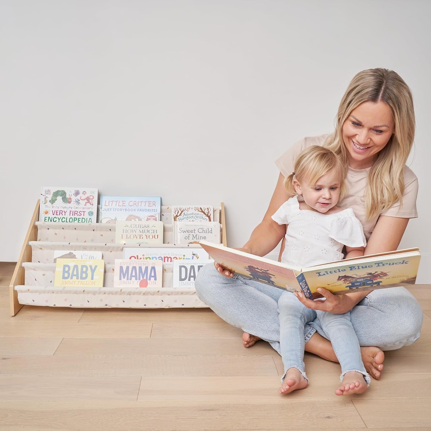 Bibliothèque Montessori Compacte pour Enfant — Rangement Frontal