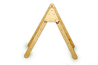 Triangle d'Escalade Pikler Pliable avec Rampe — Structure Montessori en Bois