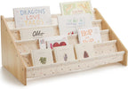 Bibliothèque Montessori Compacte pour Enfant — Rangement Frontal