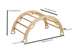 Set d'Escalade Montessori — Arche, Bascule, Rampe et Coussin